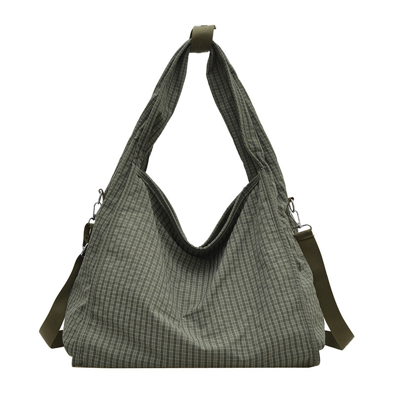 Women's Summer Canvas Korean Style Minority Simple Large Women's Shoulder Bag