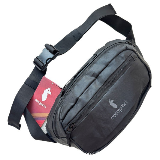 Creative Alpaca Dopamine Fashion Contrast Color Sport Waist Bag, Accessory Bag