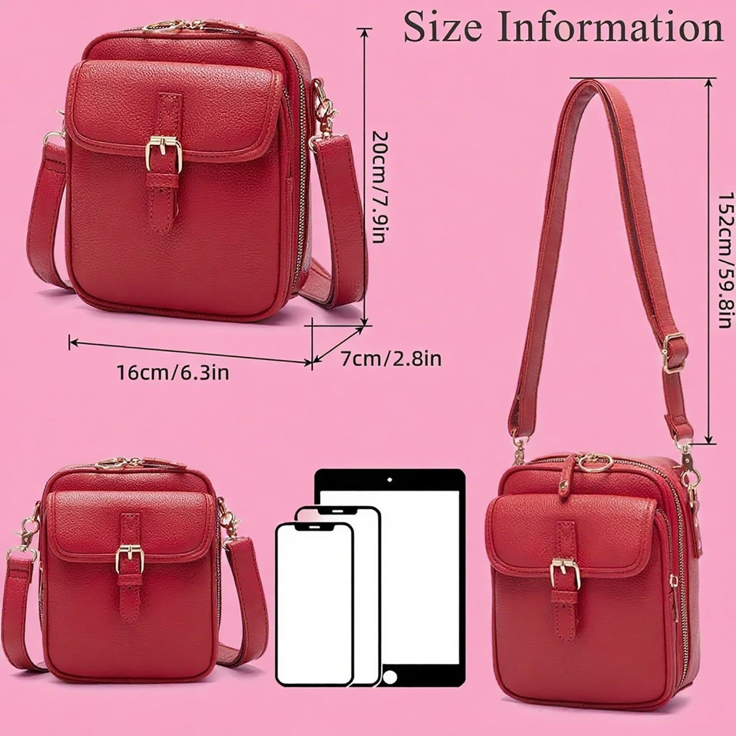 Classy Innovative Women's Mobile Mini Waterproof Women's Messenger Bag