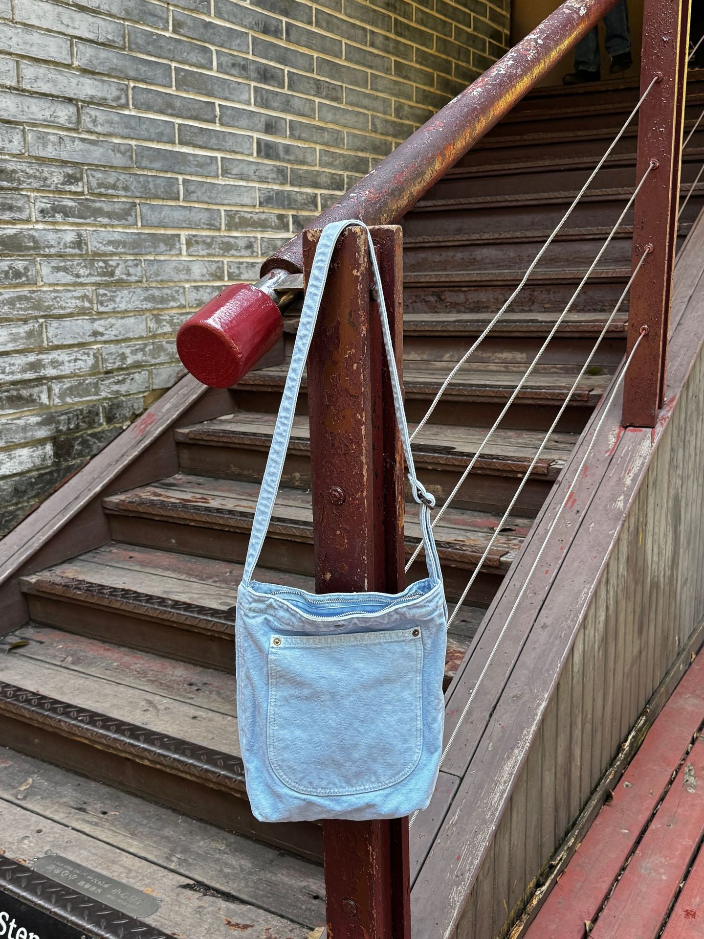 Retro Washed Canvas Large Capacity Style Women's Messenger Bag