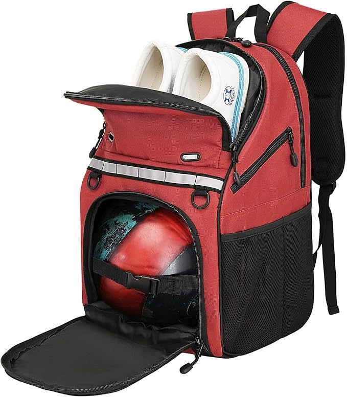 Bowling Single Ball Multifunctional Storage Fitness Backpacks