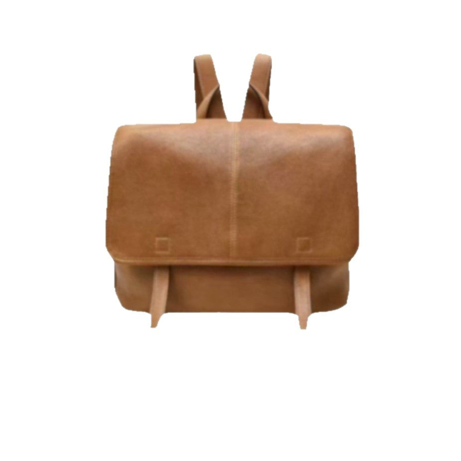 Women's Vegetable Tanned Sheepskin Large Capacity Commute Women's Backpack