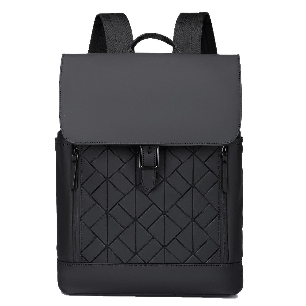 Men's Rhombus Laser Fashionable Commuter Computer Women's Messenger Bag
