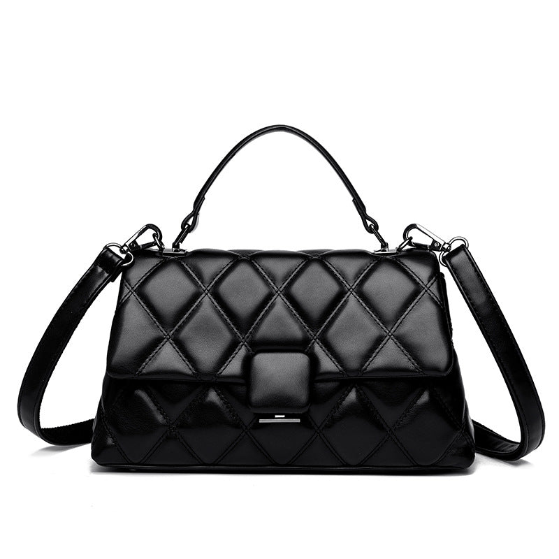 Women's Thread Fashion Simple Soft Surface Western Women's Shoulder Bag