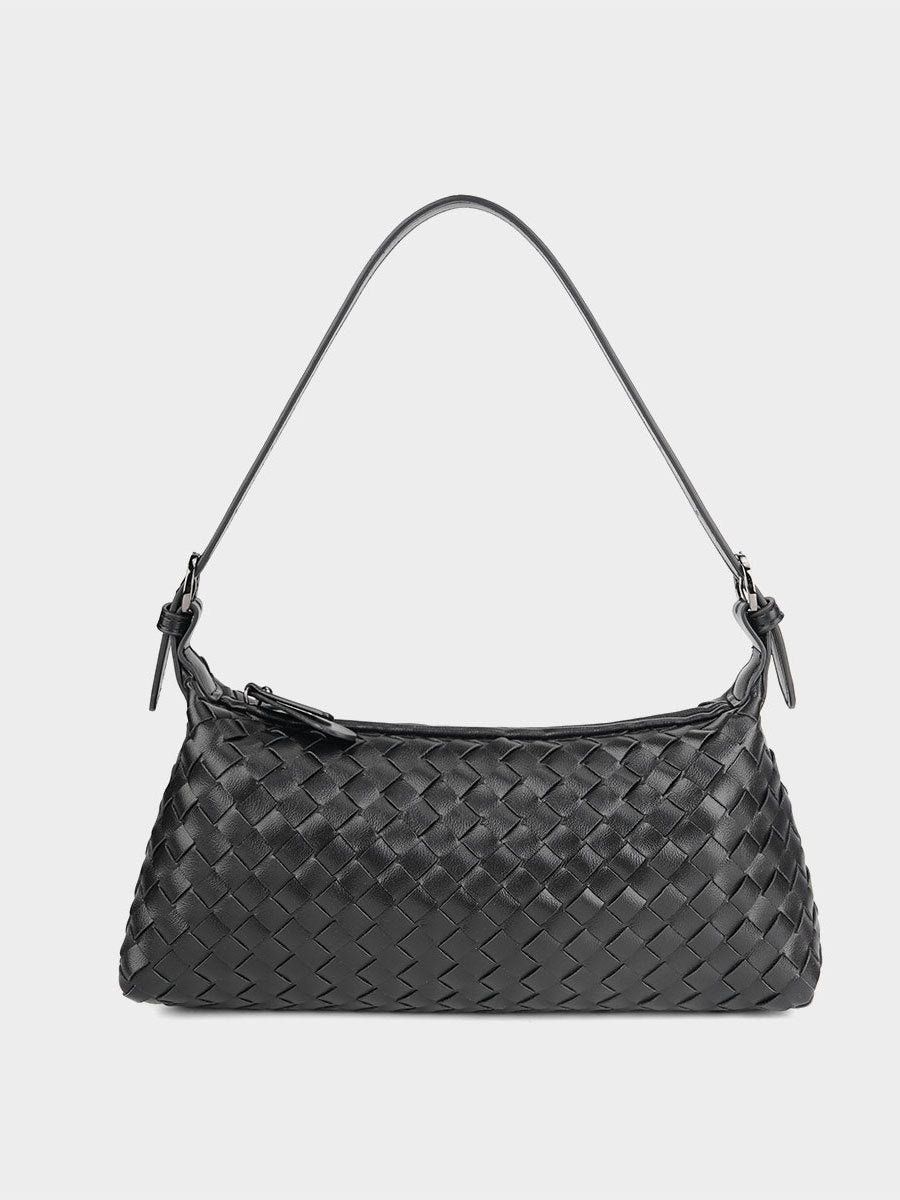 Cool Casual Elegant Slouchy Women's Hand-woven Underarm Bag
