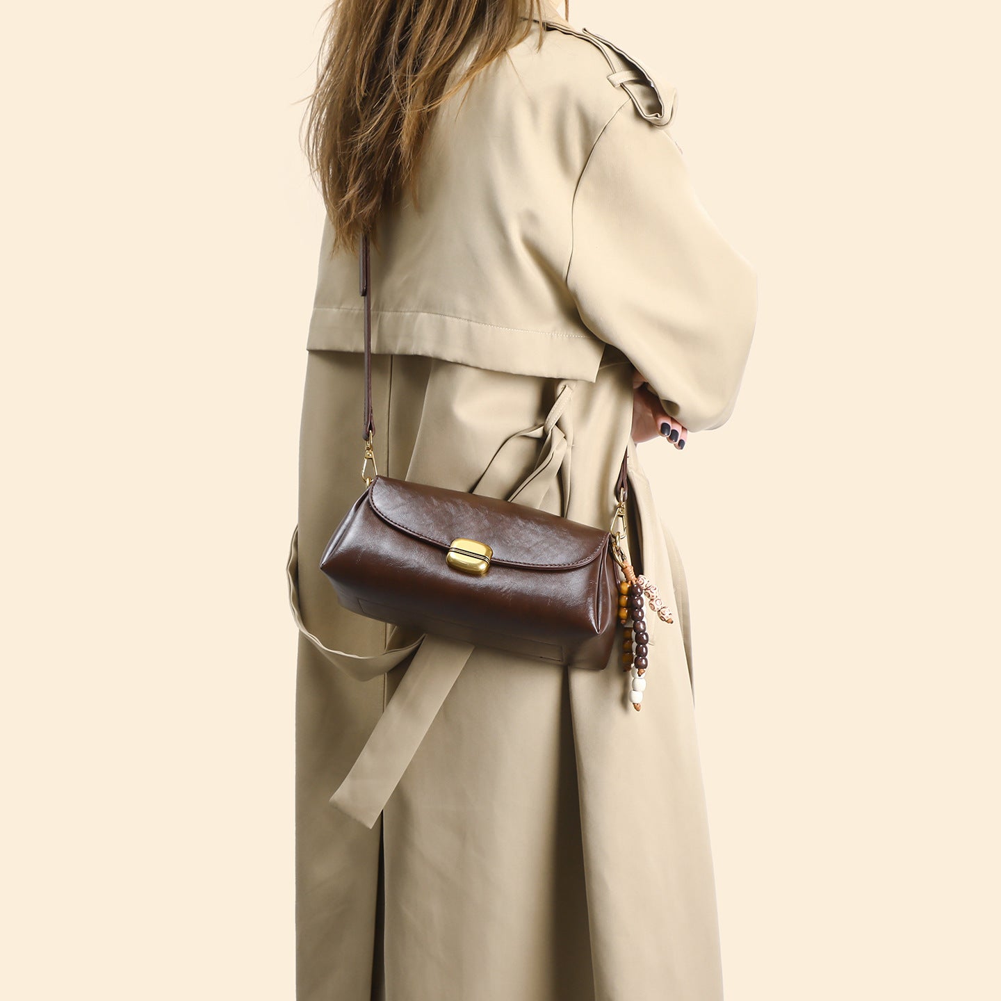 Women's Spring Everyday Fashion Advanced Texture Temperament Underarm Bag