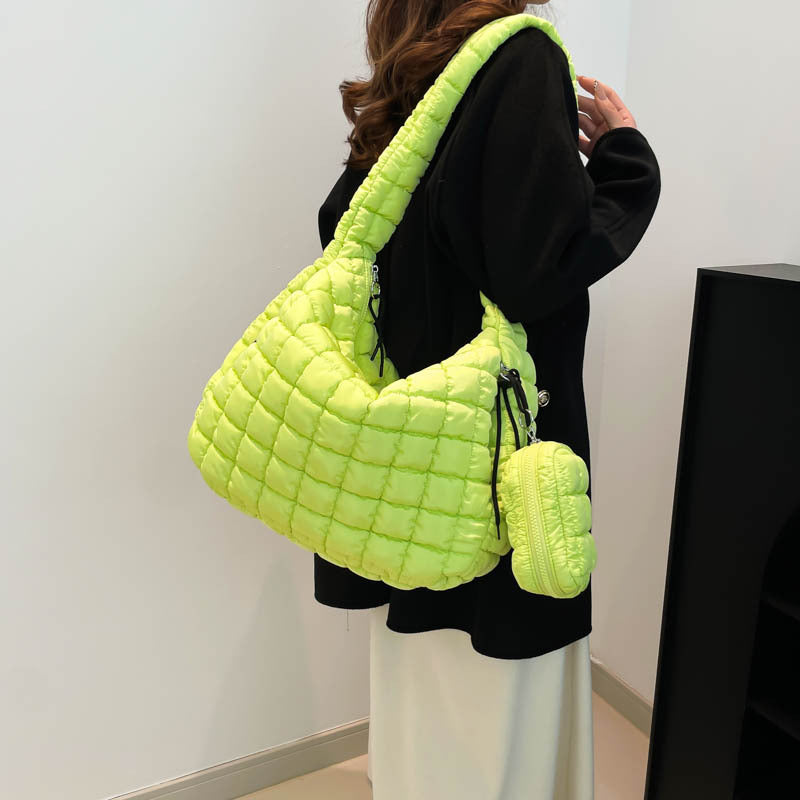 Pleated Cloud Portable Mother Dumpling Large Capacity Bags