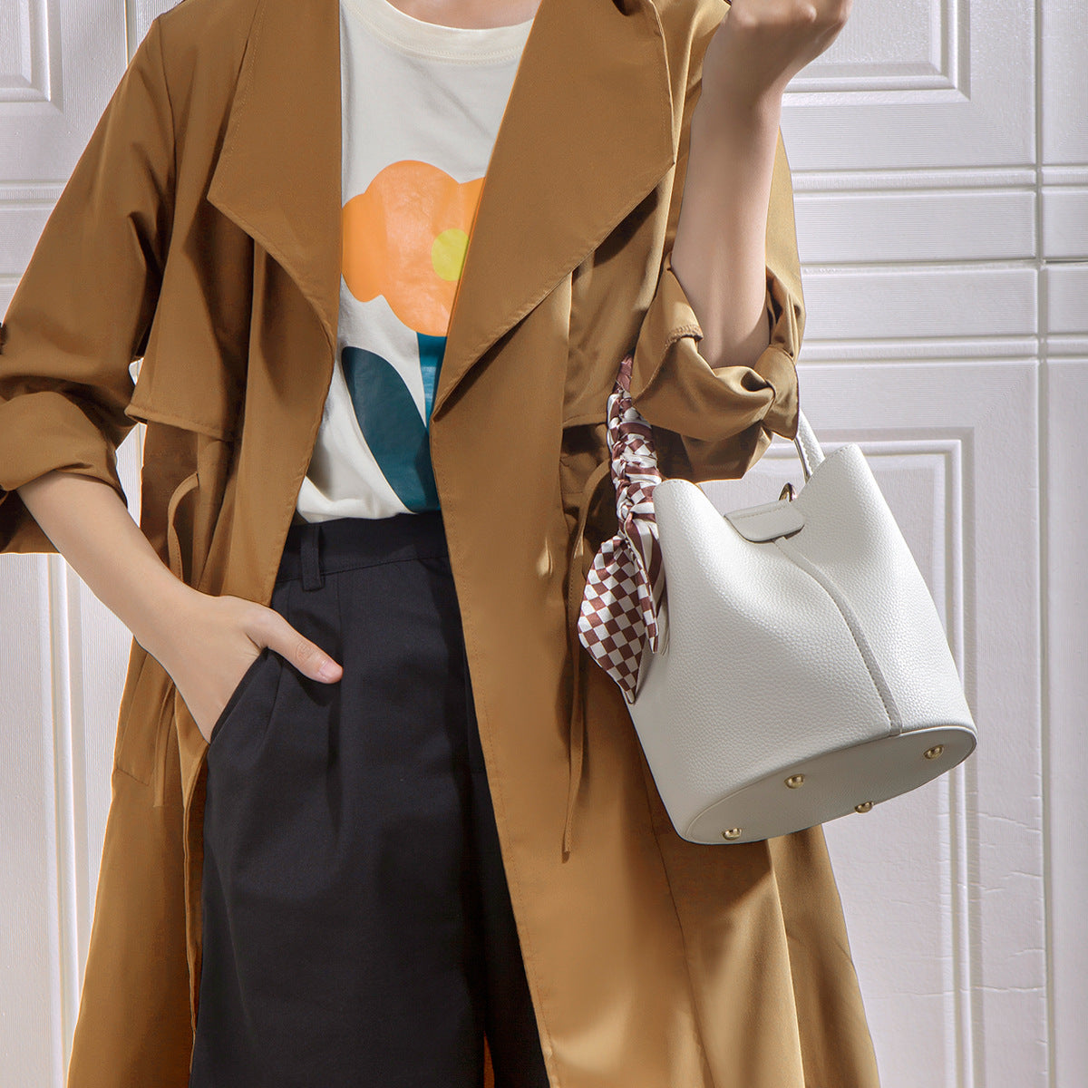 Women's High-grade Niche Food Basket Super Popular Women's Handbag