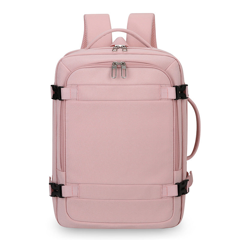 Pretty Leisure Commute Solid Color College Business Backpack