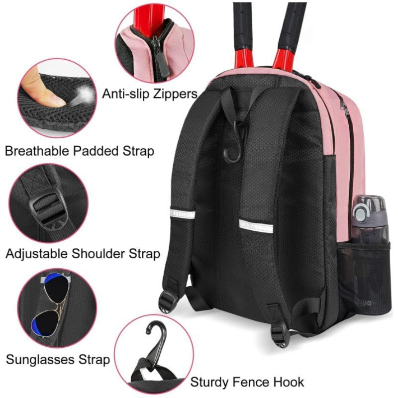 Racket Large Capacity Layered Storage Shoes Independent Leisure Backpack