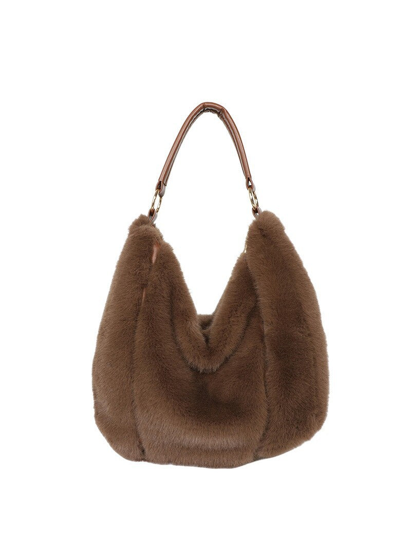 Slouchy New Women's Plush Korean Fashionable Bags