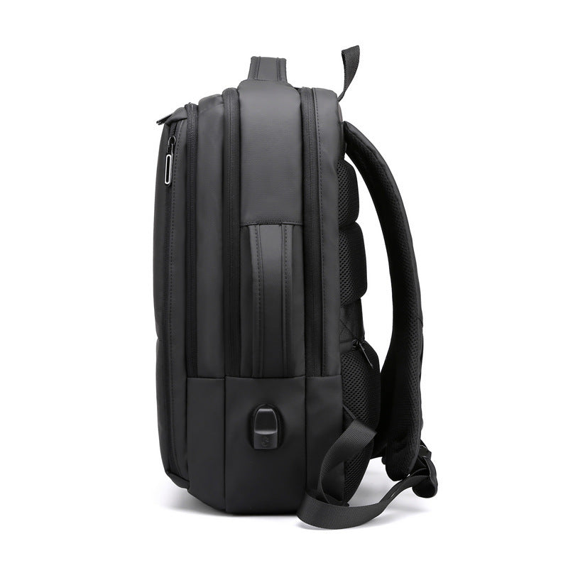 Men's Fashion Simple Large Capacity Computer Business Leisure Backpack