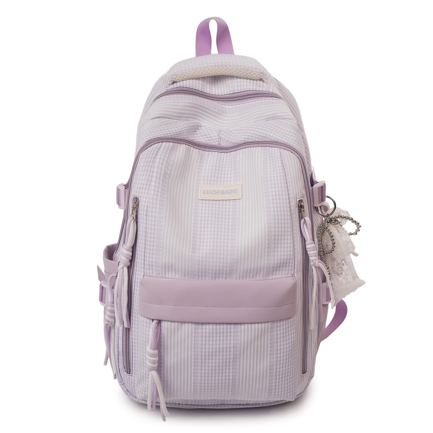 Style Vertical Bow Good-looking Junior High Backpacks