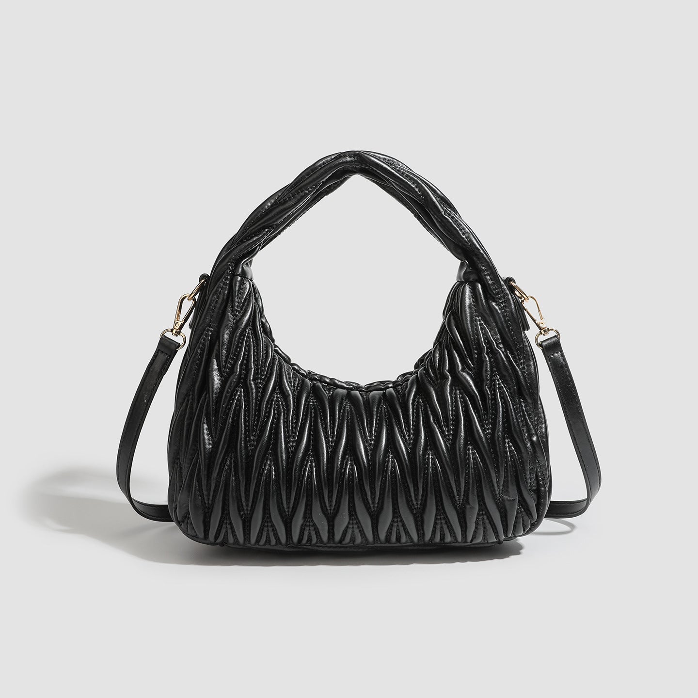 Simple Rhombus Plaid Dumpling Fashion Commuter Bags
