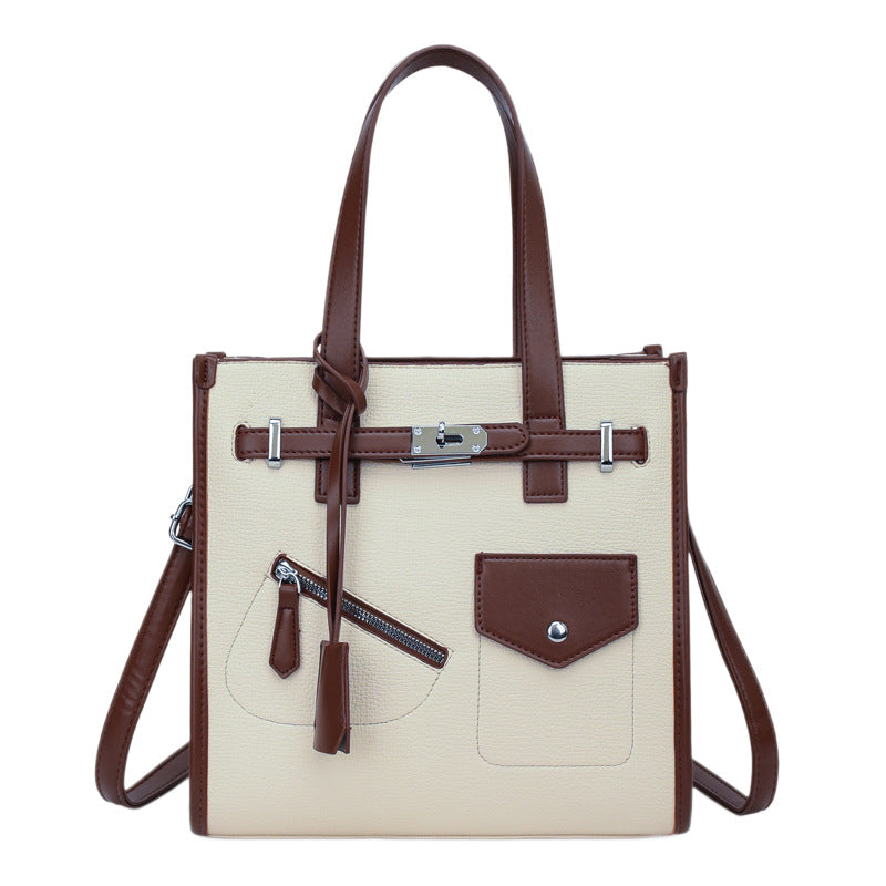 Women's Large Capacity Kelly Simple Western Style Women's Shoulder Bag