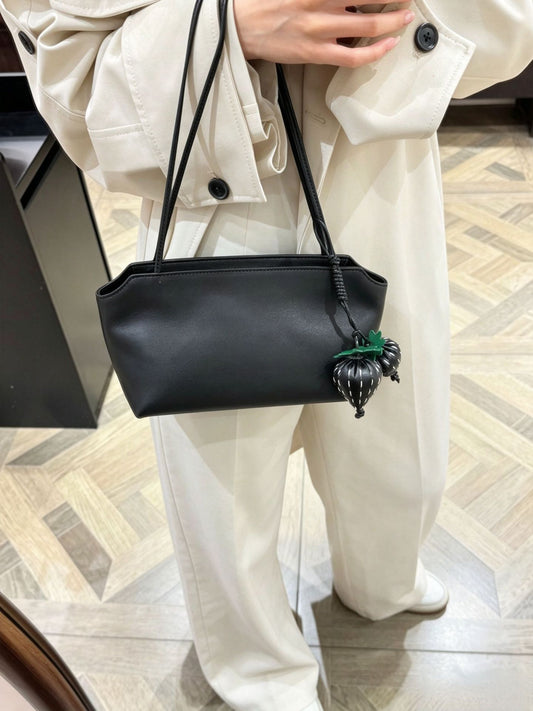 Outside Sheepskin Korean Style Minimalist Fashion Commuter Underarm Bag