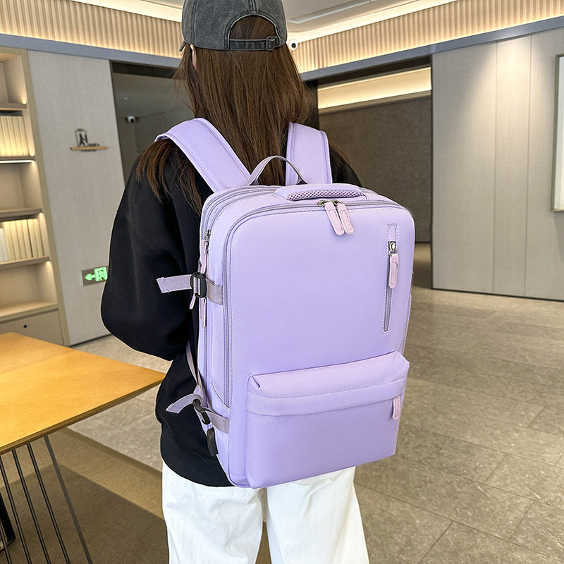 Women's & Men's Waterproof Large Capacity Trip Expandable Business Backpack