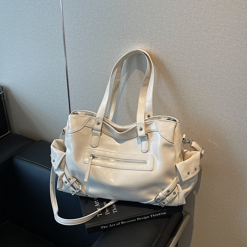 Women's Retro High-grade Large Capacity For Simple Tote Bags