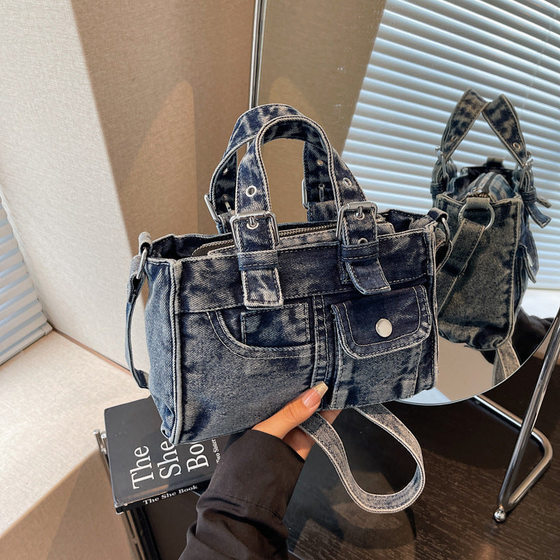 Durable Charming Popular Jeans Fashion Underarm Women's Messenger Bag