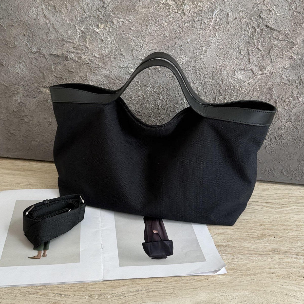 Women's Canvas Large Capacity Totes Idle Style Clutch Genuine Handbags