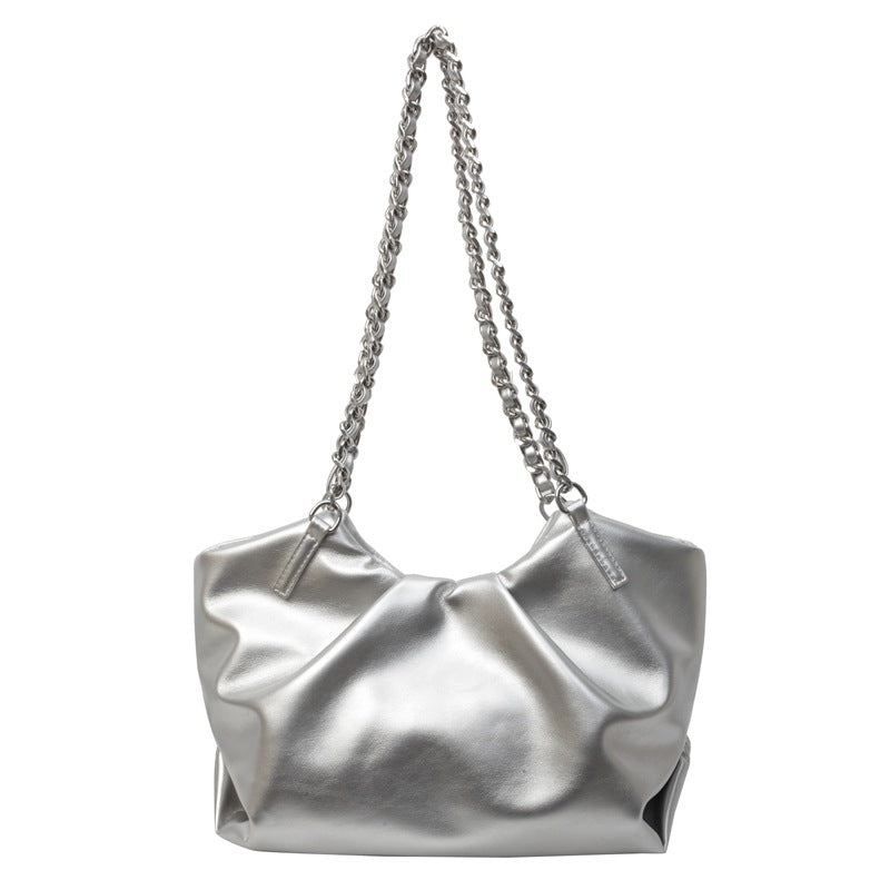Women's Leather Large Capacity Versatile Chain Fashion Shoulder Bags