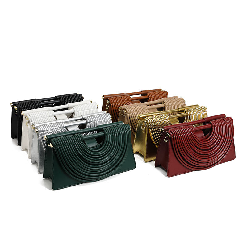 Women's Personalized Noodle Woven Niche Fashion Women's Handbag