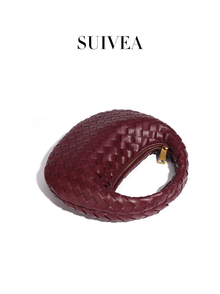 Women's Fashion Woven Pouch Trend Portable Chain Women's Handbag