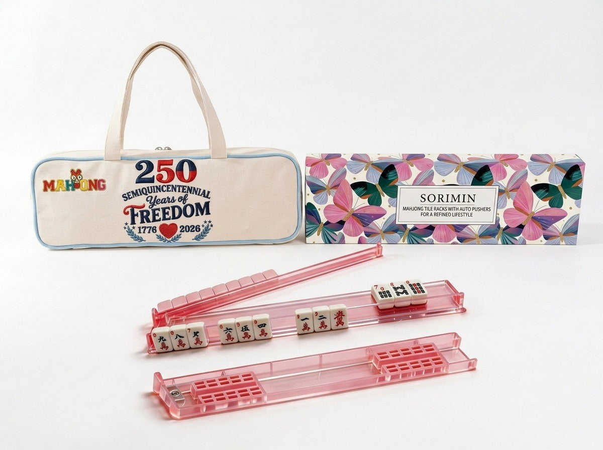 With Push Ruler Set Large Capacity Makeup Bag