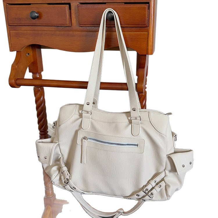 Women's Summer Fashion Retro Good-looking Large Capacity Tote Bag