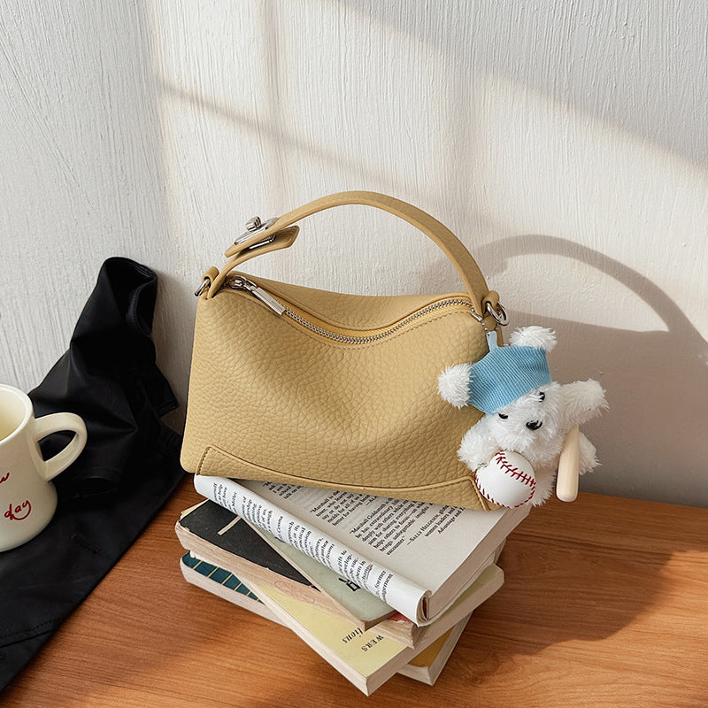 Women's Simple Lazy Exquisite Leather Korean Version For Women's Shoulder Bag