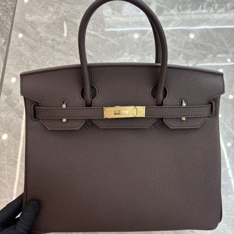 Leather First Layer Cowhide High-grade Fashion Large Women's Handbag