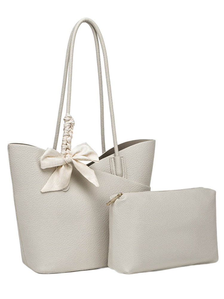 Women's Vegetable Basket Underarm Fashion Large Capacity Commuter Son Tote Bag