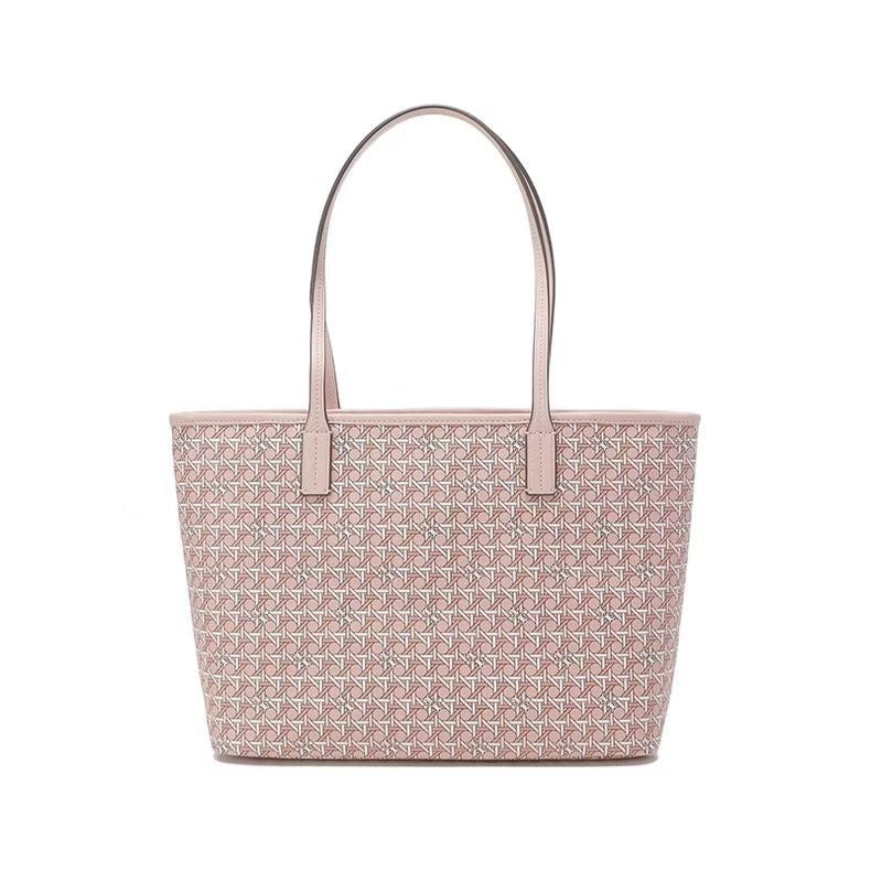 Women's Niche High-grade Portable Fashion Color Contrast Commuter Waterproof Tote Bags