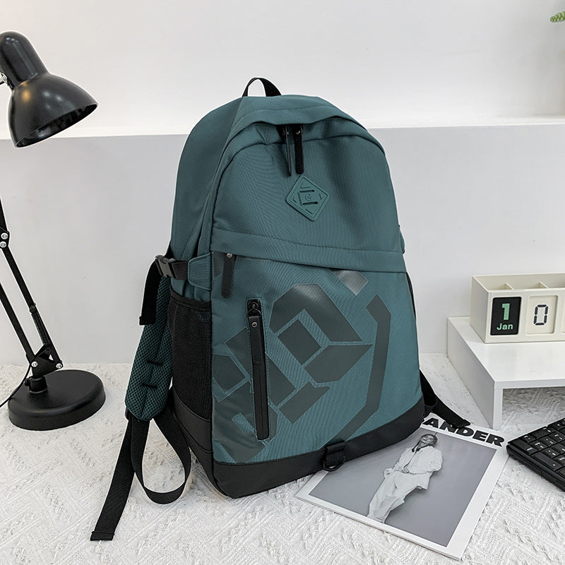 Men's Trendy Korean Fashion Early High Leisure Backpack