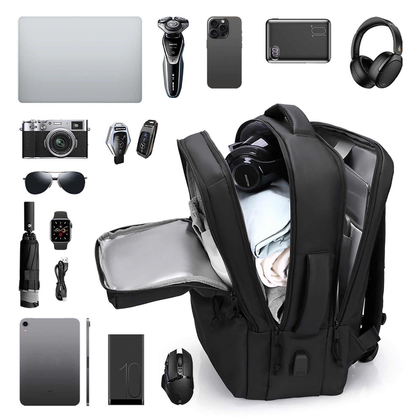 Women's & Men's Business Lightweight Computer Large Capacity Tide Bags