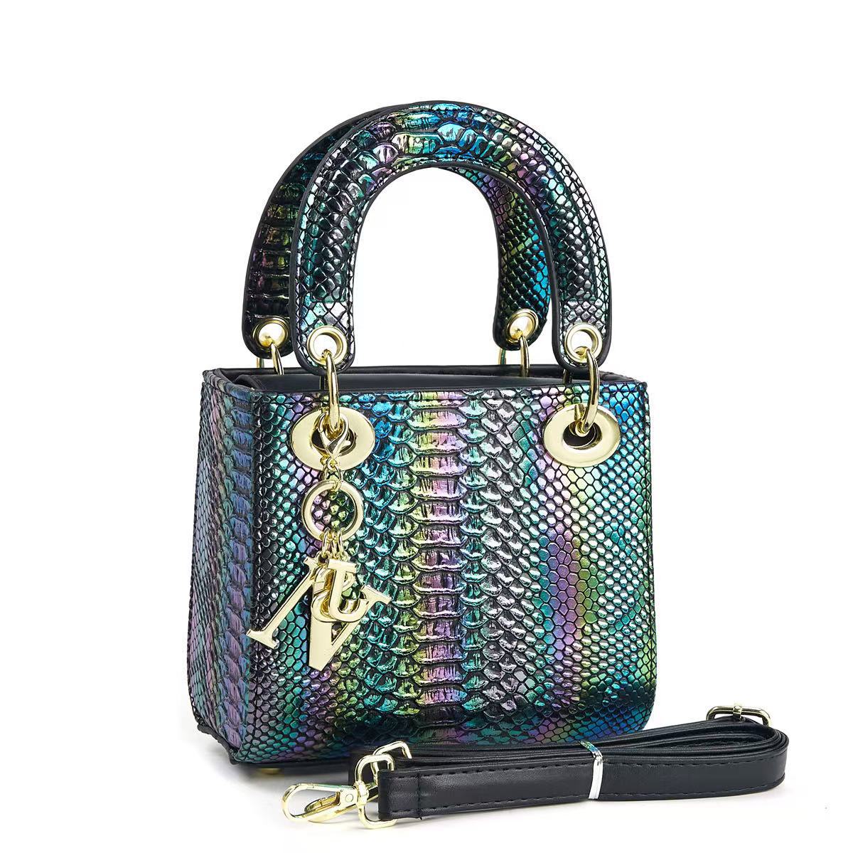 High-grade Western Style Personalized Classic Scale Pattern Bags