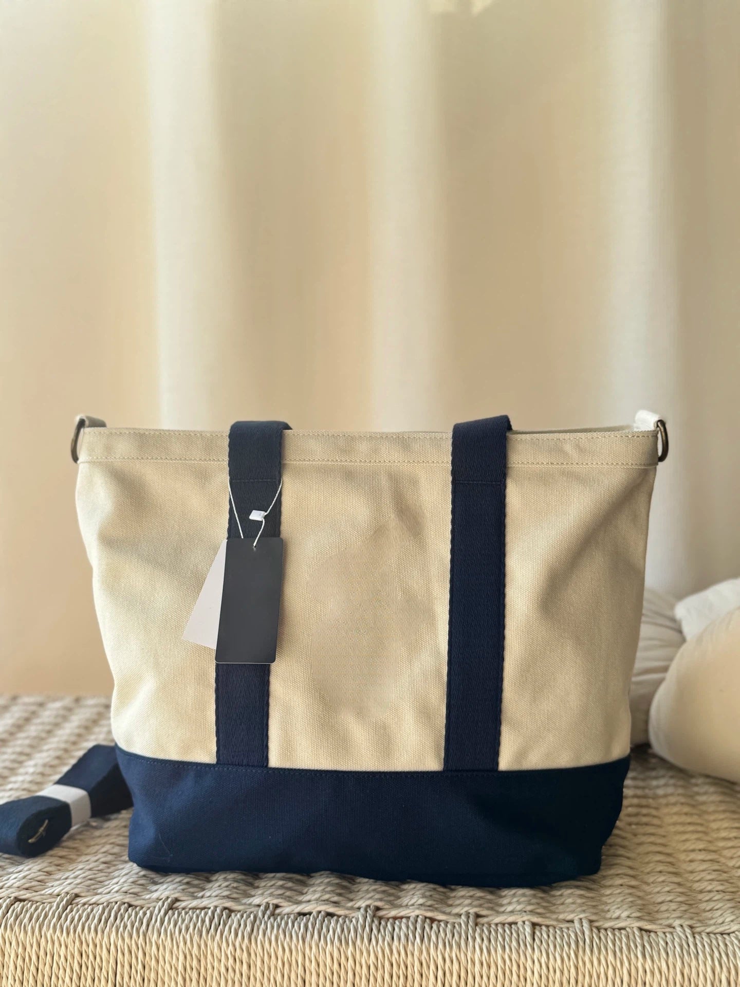 Embroidered Pony Canvas Unisex Folding Storage Large Capacity Handbags