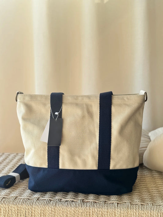 Embroidered Pony Canvas Unisex Folding Storage Large Capacity Handbags