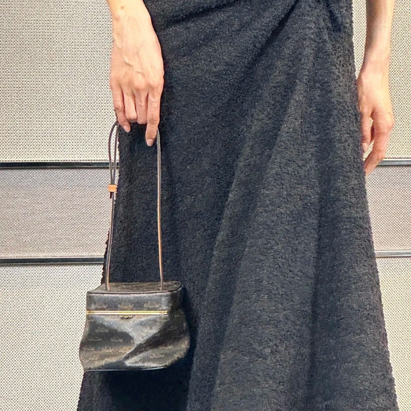 Women's Winter Printed Retro Fashion High Sense Versatile Women's Shoulder Bag