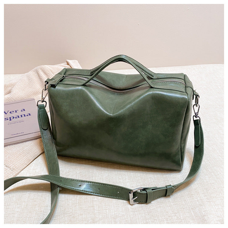 Women's Portable Minority Simple Commuter Wide Strap Bags