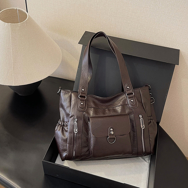 Easy Matching High Sense Large Capacity Women's Messenger Bag