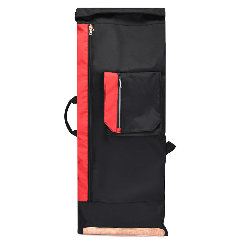 Skateboard Large Capacity Zipper Long Storage Land Sports Backpack