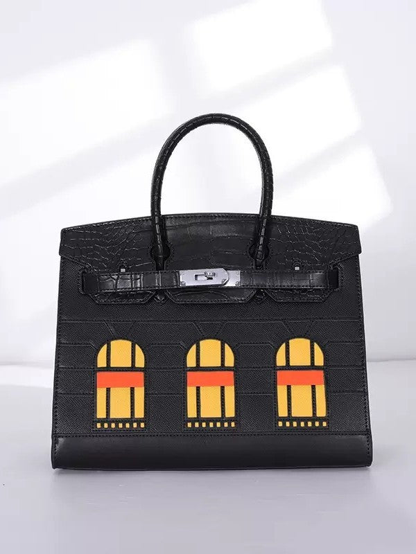 Women's Classic High-grade Crocodile Pattern Niche House Bags