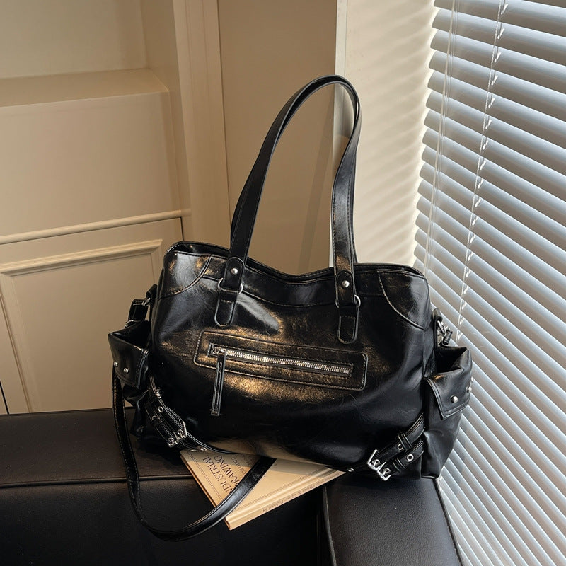 Women's Style Simple Large Capacity Fashion Retro Women's Messenger Bag