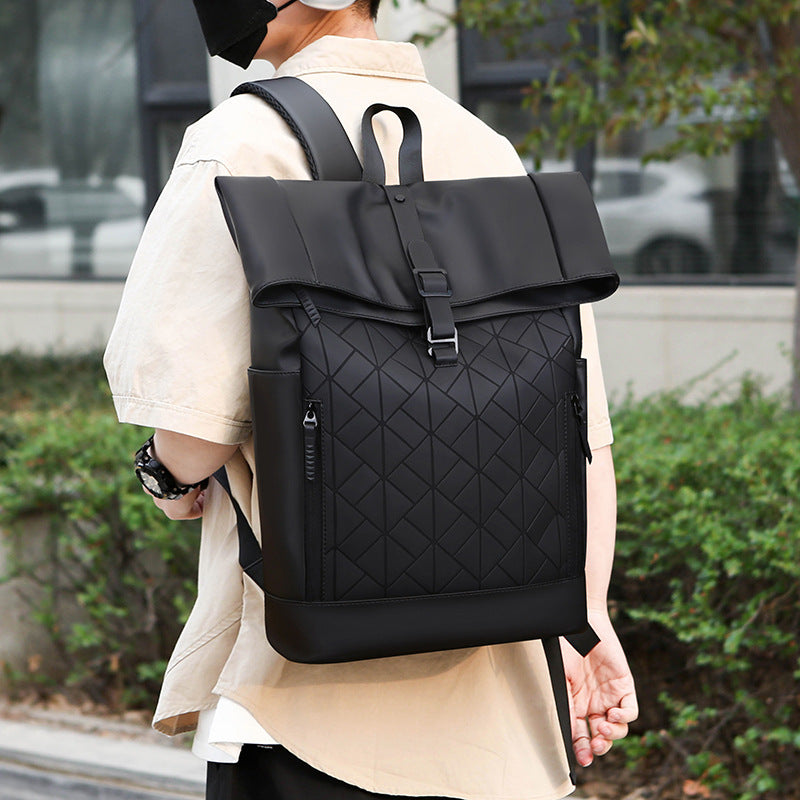Men's Large Capacity Commuter Waterproof Oxford Cloth Backpacks