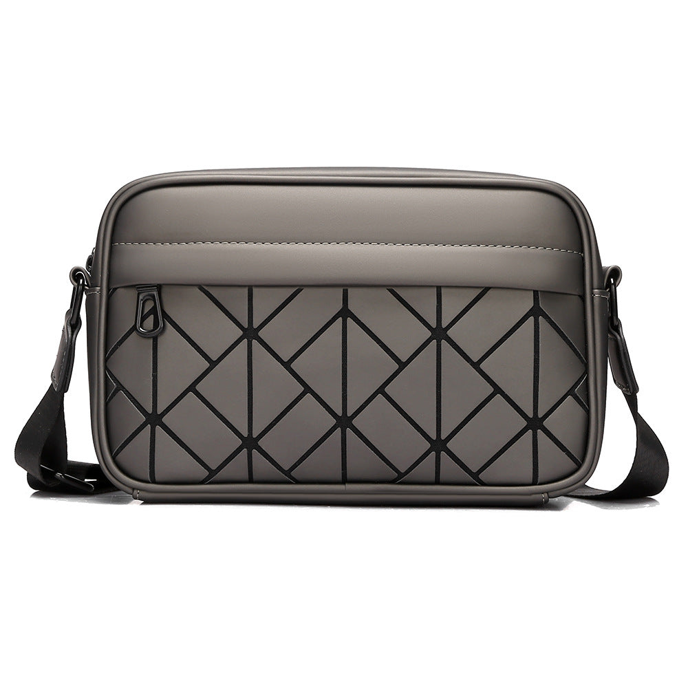 Men's Laser Reflective Fashion Business Commute Men's Messenger Bag