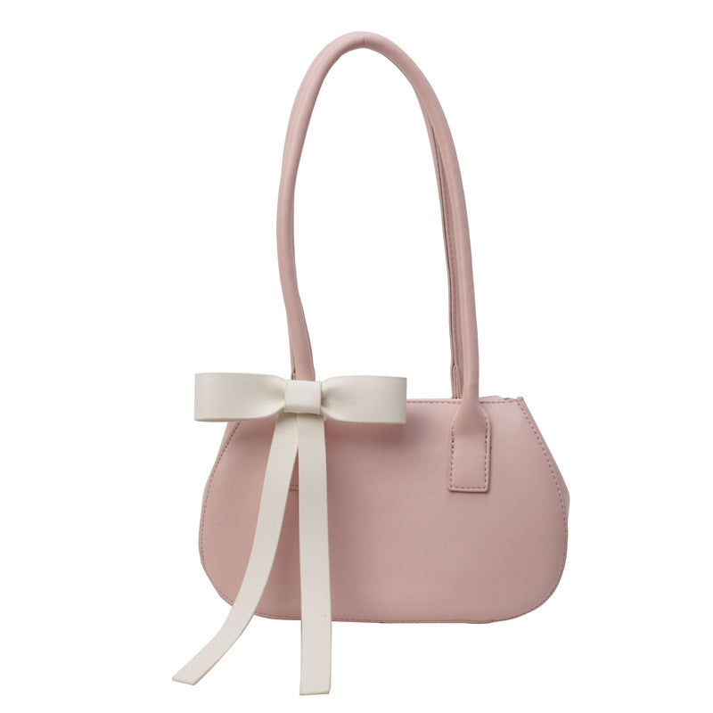 Women's Korean Style Popular Design Bow Underarm Bags