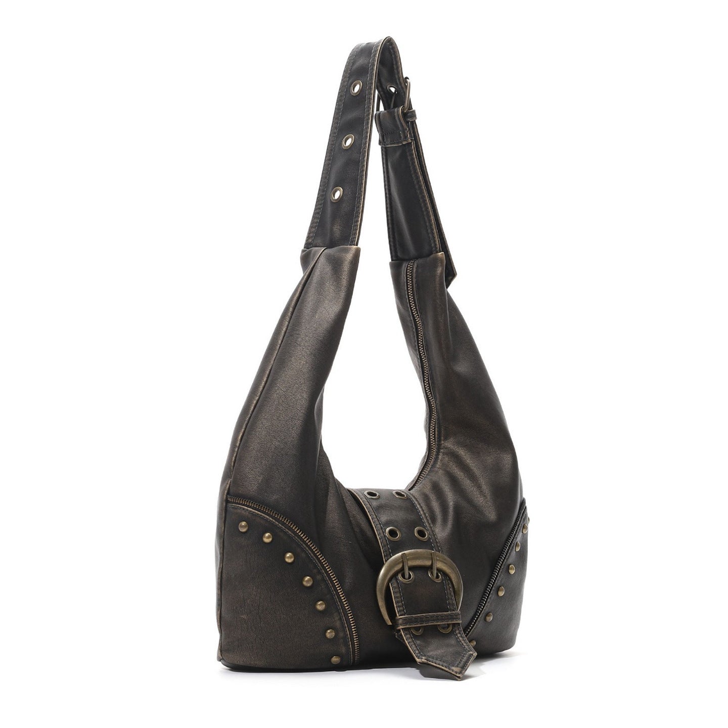 Women's Underarm Autumn Large Capacity Commuter Motorcycle Women's Handbag