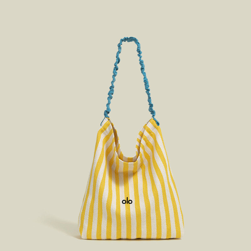 Large Capacity Canvas Female Idle Style Women's Shoulder Bag