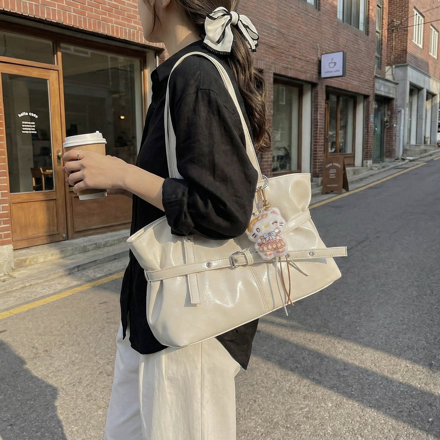 Women's Commute Large Capacity High-grade Underarm Loose Tote Bags